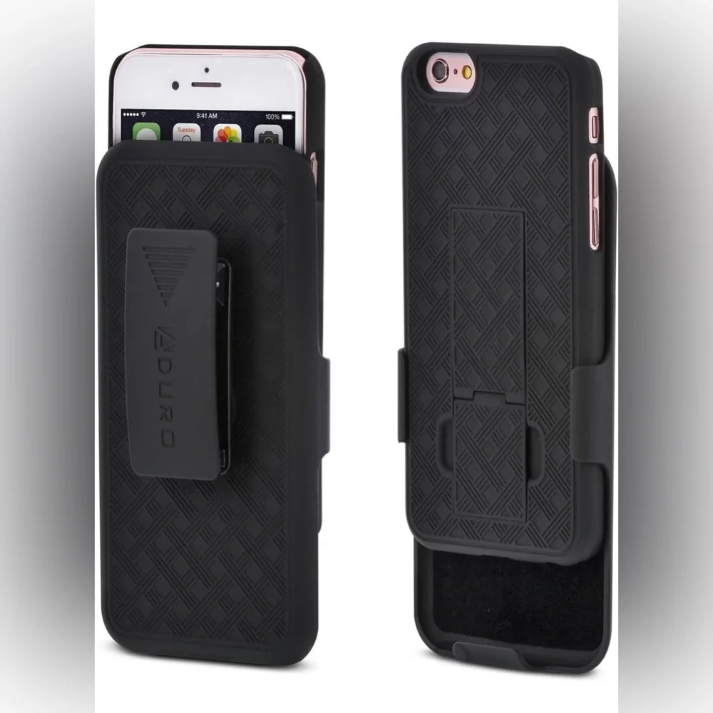 iPhone 8/7/6s/6 Verizon shell and holster phone case NIB
